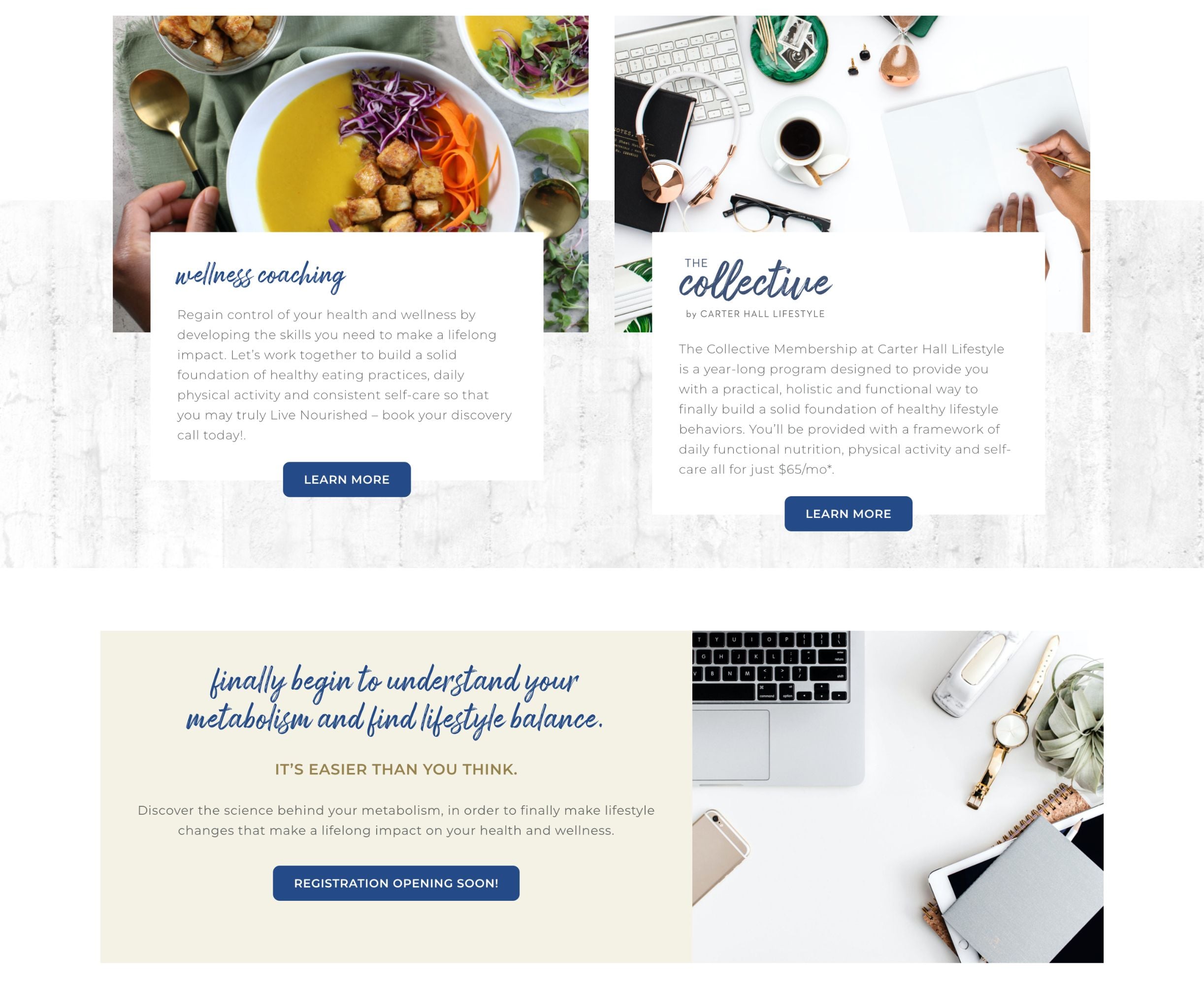 Carter Hall Lifestyle